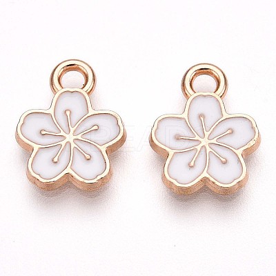 Alloy Enamel Charms ENAM-T022-07B-1
