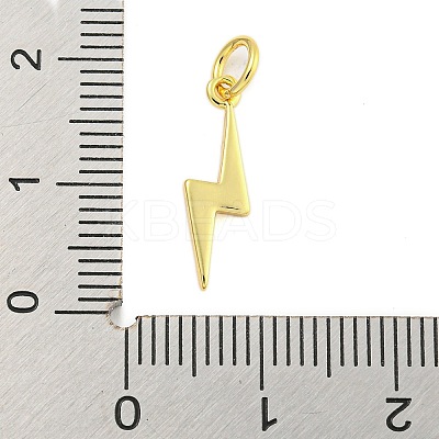 Rack Plating Brass Enamel Pendants KK-U021-16B-G-1