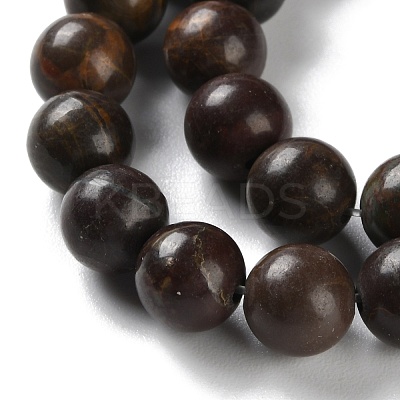 Natural Polychrome Jasper/Picasso Stone/Picasso Jasper Beads Strands LS-G-C160-01-8mm-1