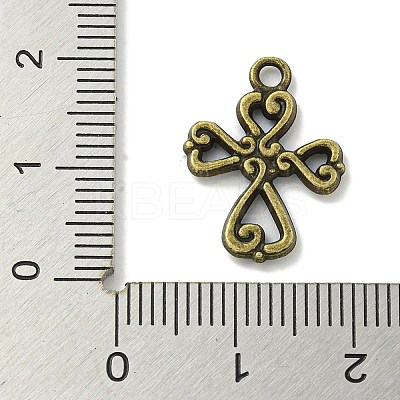Tibetan Style Alloy Pendants TIBE-I026-6009AB-1