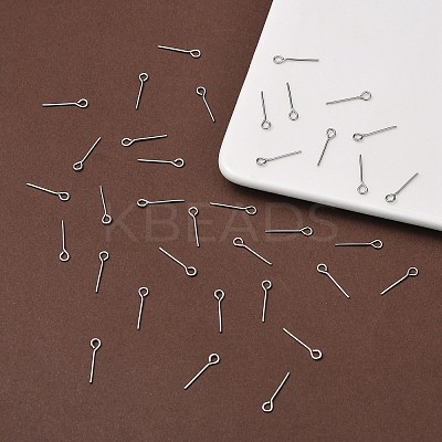 Tarnish Resistant 304 Stainless Steel Eye Pin LS-STAS-R045-15mm-1