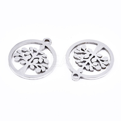 Non-Tarnish 201 Stainless Steel Pendants STAS-T044-189P-1