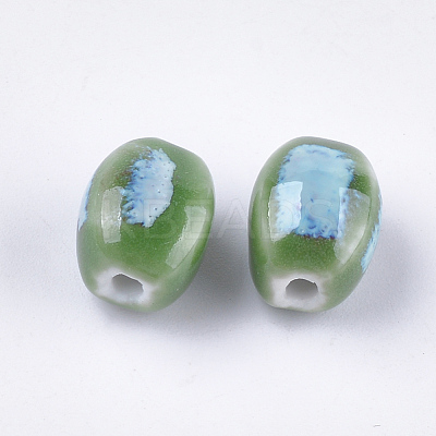 Handmade Porcelain Beads PORC-S498-07B-1