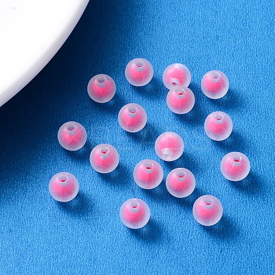 Transparent Acrylic Beads TACR-S135-001-1