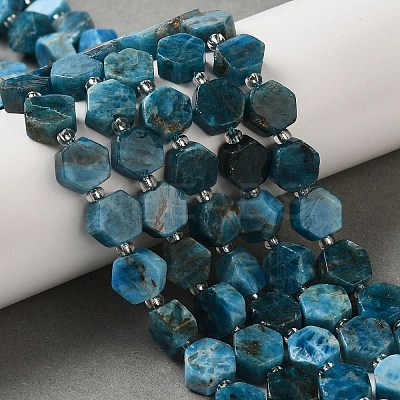 Natural Apatite Beads Strands G-P534-A02-02-1