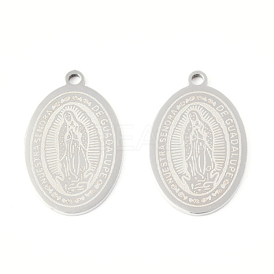 Non-Tarnish 201 Stainless Steel Pendants STAS-N091-175P-1