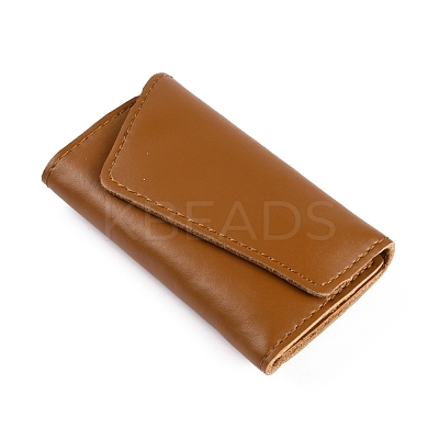 Leather Car Key Holder Bags AJEW-WH0250-38A-1