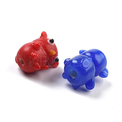 Handmade Lampwork Beads LAMP-I024-09-1