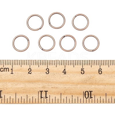 Brass Open Jump Rings LS-JRC10MM-R-1