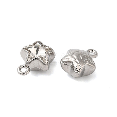 Rack Plating Alloy Rhinestone Pendants PALLOY-S186-09P-03-1
