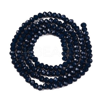 Opaque Solid Color Imitation Jade Glass Beads Strands LS-EGLA-A044-P2mm-D16-1