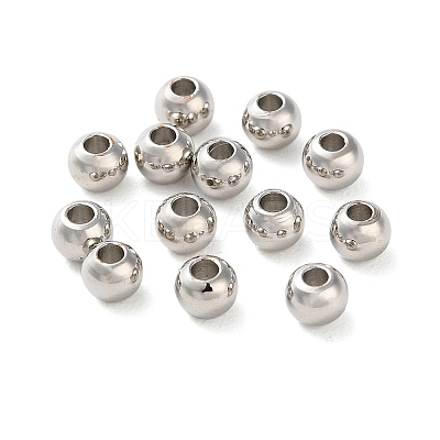Rack Plating Brass Spacer Beads KKB-I709-03D-P-1