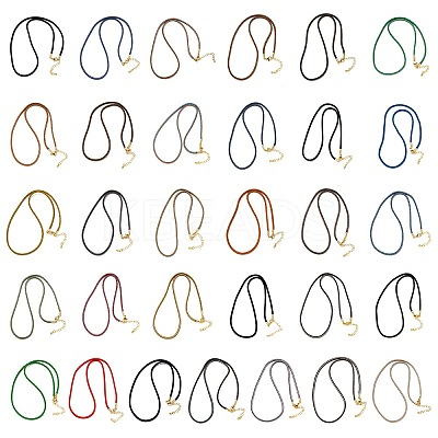 2.5MM Nylon Braided Cord Necklace Making FIND-G095-01G-1
