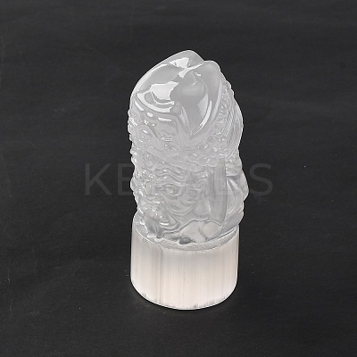 Natural Selenite Figurines DJEW-Q006-01M-1