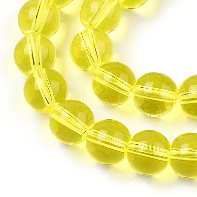 Transparent Glass Beads Strands LS-GLAA-T032-T8mm-12-1