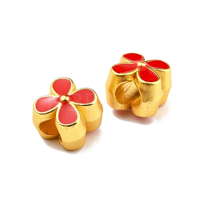 CCB Plastic European Beads CCB-P015-04G-01-1