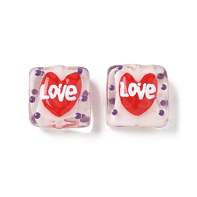 Handmade Lampwork Enamel Beads LAMP-G147-02I-1