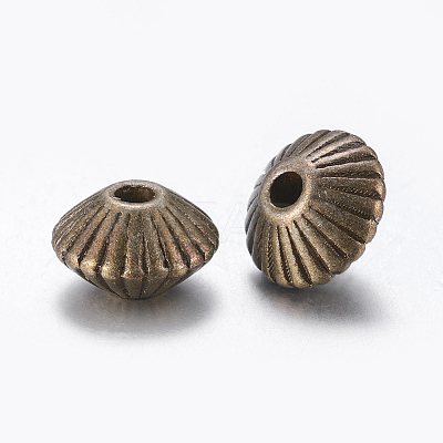 Tibetan Style Alloy Spacer Beads LS-MLF0620Y-1