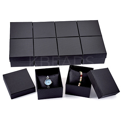 Rectangle Paper Jewelry Gift Boxes LS-CON-TAC0010-91H-1