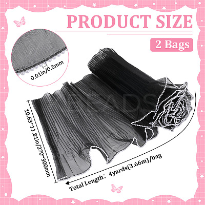 2 Bags Organza Flower Wrapping Bouquet Paper DIY-GF0009-26C-1