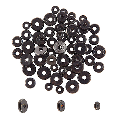 PVD Vacuum Plating 304 Stainless Steel Spacer Beads STAS-UN0007-81B-1