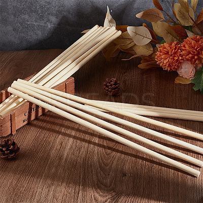 Round Bamboo Sticks WOOD-WH0030-83H-1