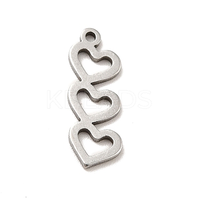 Non-Tarnish 201 Stainless Steel Pendants STAS-I197-016P-1