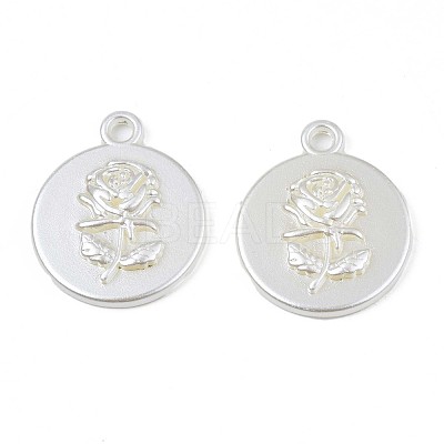 Acrylic Imitation Pearl Pendants OACR-N134-012-1