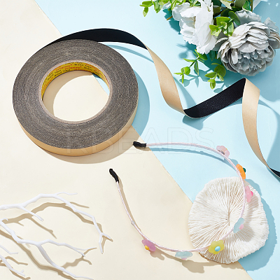 Adhesive Grosgrain Ribbon Tape AJEW-WH0285-54-1