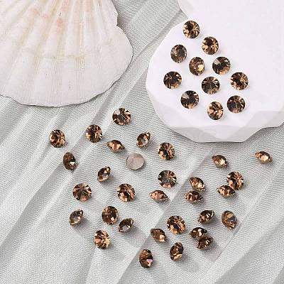 Preciosa® MAXIMA Crystal Round Stones Y-PRC-RBSS8-10220-1