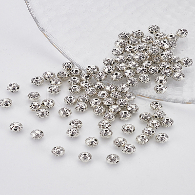 100Pcs Alloy Beads FIND-LP0002-55-1
