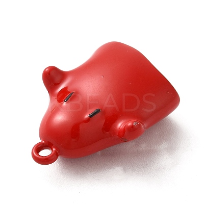 Halloween Spray Painted Alloy Pendants LS-PALLOY-F296-02C-1