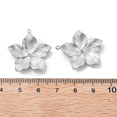 304 Stainless Steel Rhinestone Pendants STAS-Z121-53P-1