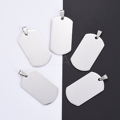 Tarnish Resistant 304 Stainless Steel Big Pendants LS-STAS-I140-19E-S-1