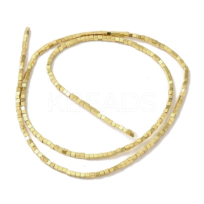 Electroplated Synthetic Non-magnetic Hematite Beads Strands G-I364-G01-G-1