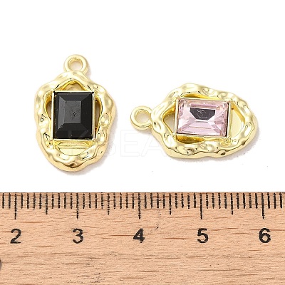 Rack Plating Alloy Pendants FIND-C049-15G-1