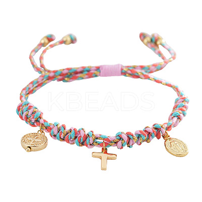 Brass Charm Bracelets OD9746-3-1