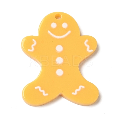 Christmas Theme Acrylic Pendants OACR-S143-02A-1