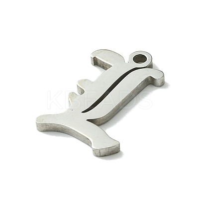 Non-Tarnish 201 Stainless Steel Pendants STAS-B055-01P-L-1