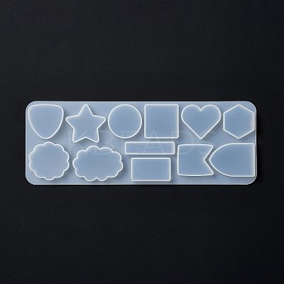 DIY Flower & Flag & Geometric Geometric Shape Cabochon Silicone Molds LS-DIY-G067-06B-1
