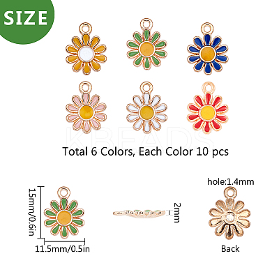 Alloy Charms ENAM-SC0001-23LG-1
