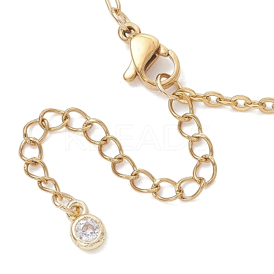 4Pcs 4 Styles 304 Stainless Steel Mixed Chain Bracelet Making AJEW-JB01559-1