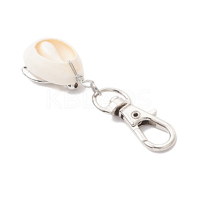 Ocean Collection Shell Pendant Decorations HJEW-JM03210-06-1