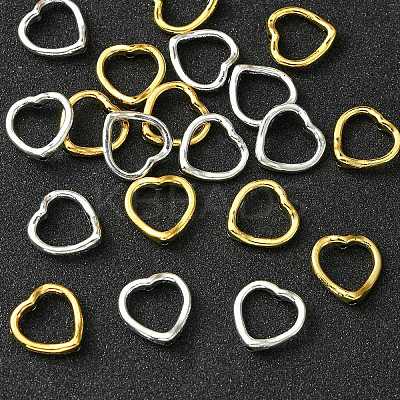 20Pcs 2 Colors Tibetan Style Bead Frame TIBEB-YW0001-20-1