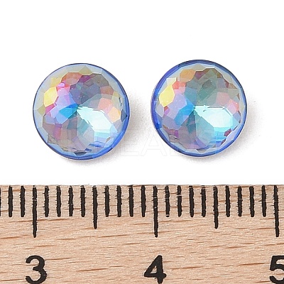 Glass Rhinestone Cabochons RGLA-L029-10A-BBLA-1