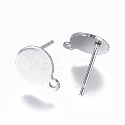 Non-Tarnish 304 Stainless Steel Ear Stud Components STAS-I120-17A-P-1