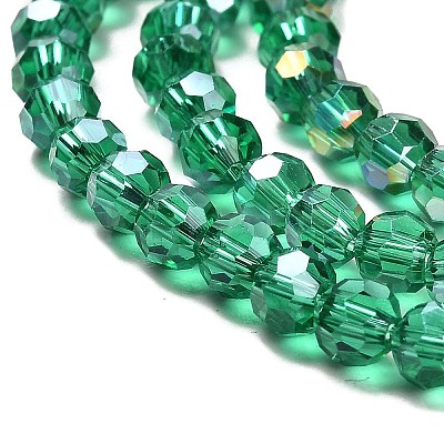 Transparent Glass Beads EGLA-A035-T4mm-B18-1