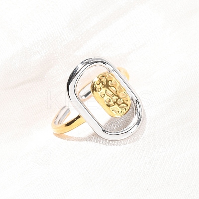 304 Stainless Steel Cuff Open Rings RJEW-P181-02A-A-1