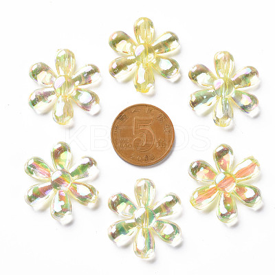 Transparent Acrylic Beads TACR-S154-35C-915-1