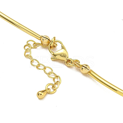 Rack Plating Brass Pendant Necklaces for Women NJEW-C059-02G-02-1